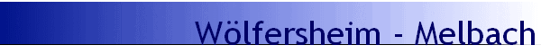 W�lfersheim - Melbach
